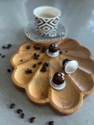 Designová miska vyfrézovaná z dreva